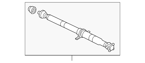 Propshaft - driveshaft LR Range Rover Sport 2014-